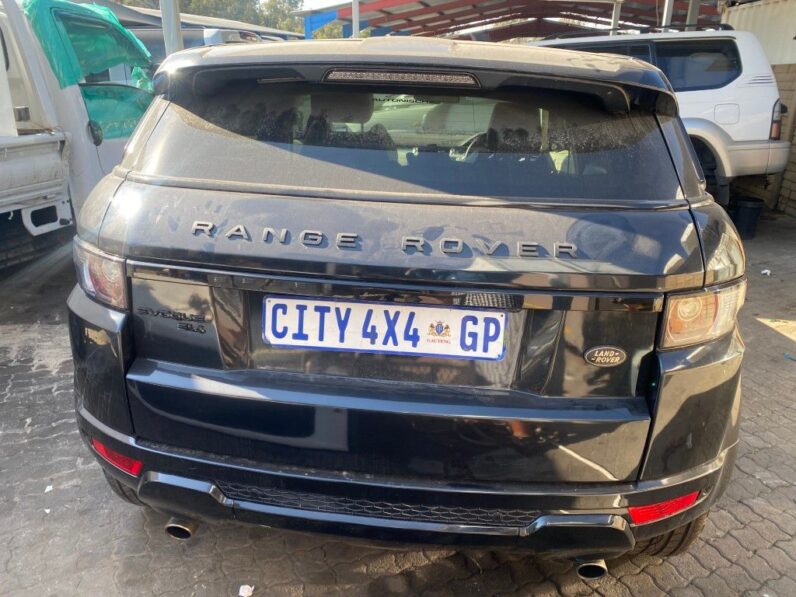 
								2012 12 LAND ROVER RANGE ROVER EVOQ full									