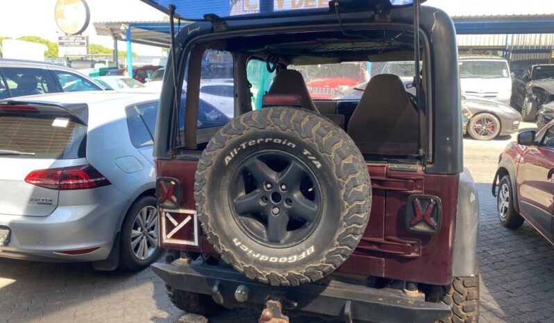 
								2002 JEEP WRANGLER SAHARA 4.0 full									