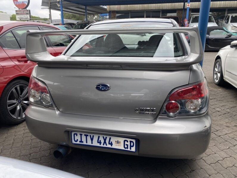 
								2005 SUBARU IMPREZA 2.5 WRX full									