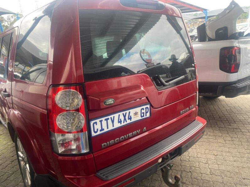 
								2012 LAND ROVER DISCOVERY 4 full									