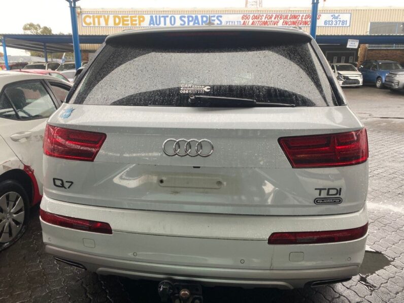 
								2017 AUDI Q7 TDI V6 QUATTRO full									